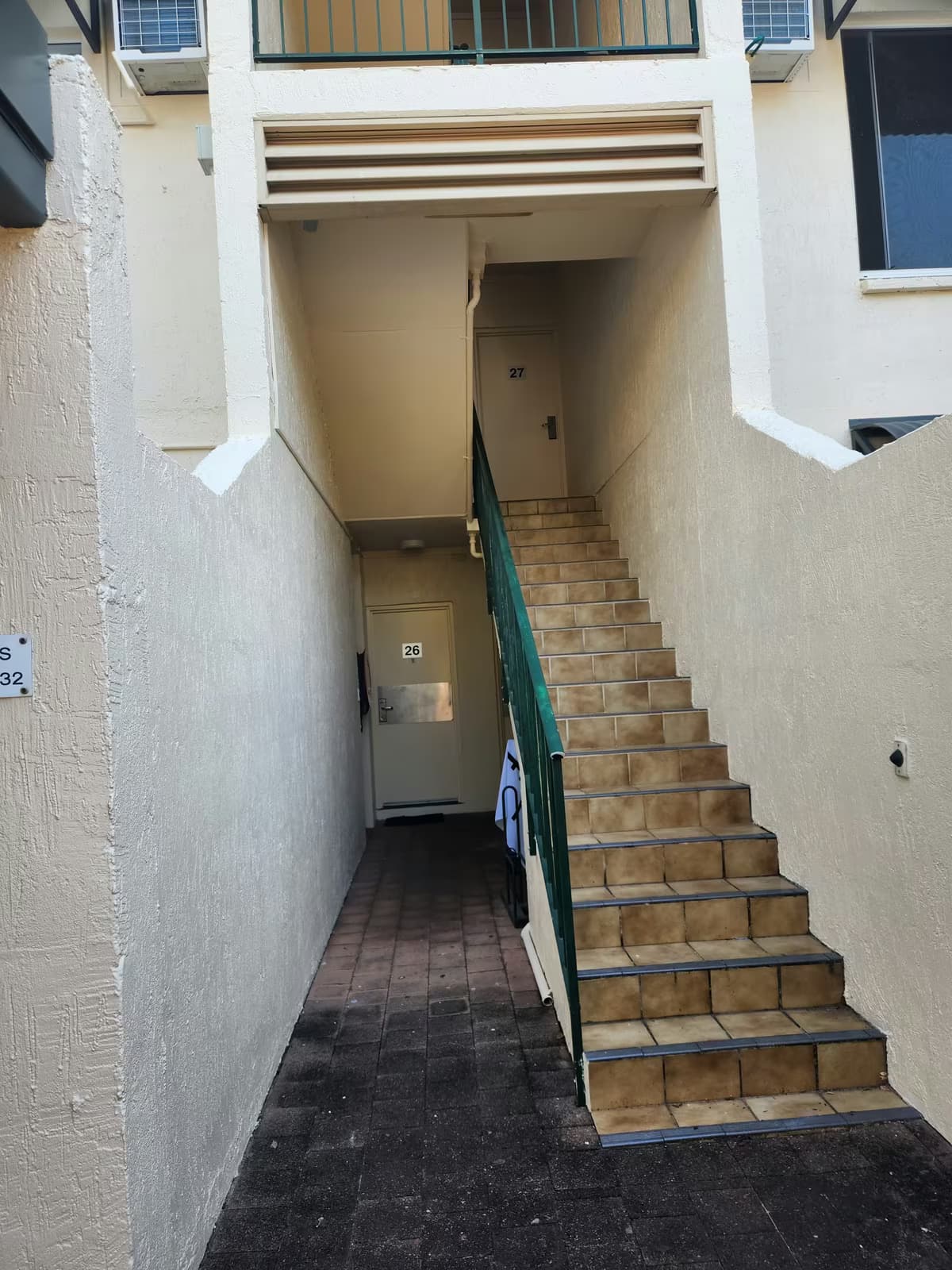 Stairwell & Building Exterior